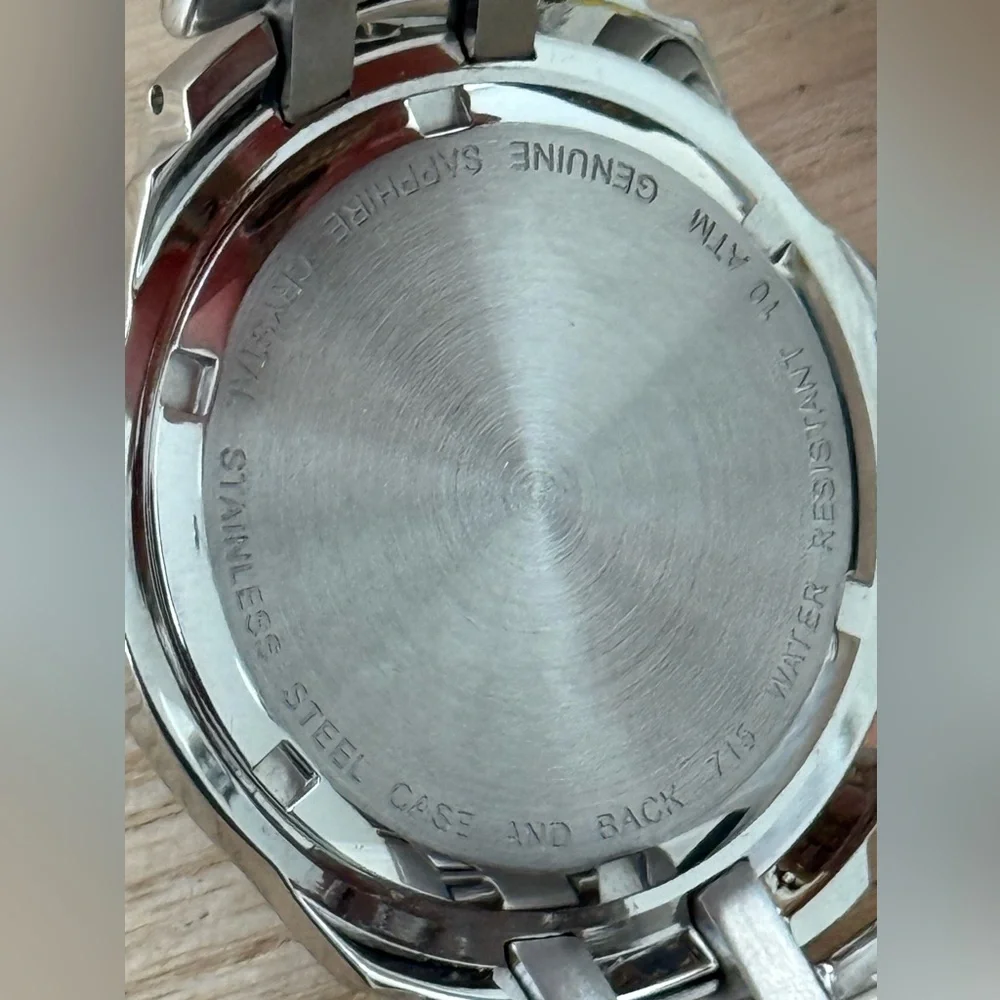 Belair Rare Luxury Watch Black Dial Stainless Bracelet New in Original Box